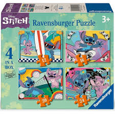Ravensburger - Disney Stich, 12/16/20/24 - DÉCOUVERTES - RAVENSBURGER
