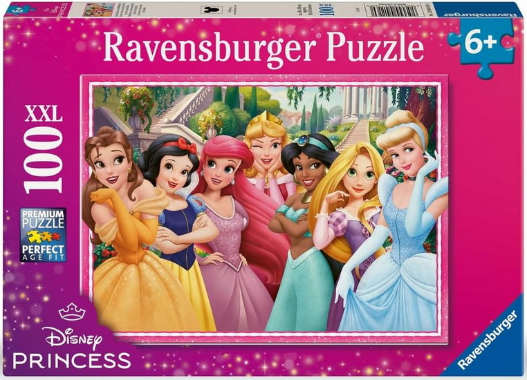 Ravensburger - Fees Disney Princess 100x - 100 PIÈCES XXL - RAVENSBURGER
