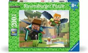 Ravensburger, Les aventures de Minecraft - 200 PIÈCES XXL - RAVENSBURGER