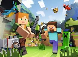 Ravensburger, Steve & Alex Minecraft,100 - 100 PIÈCES XXL - RAVENSBURGER