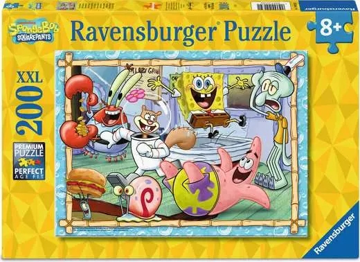 Ravensburger - Bob l'éponge, 200 XL pce - 200 PIÈCES XXL - RAVENSBURGER