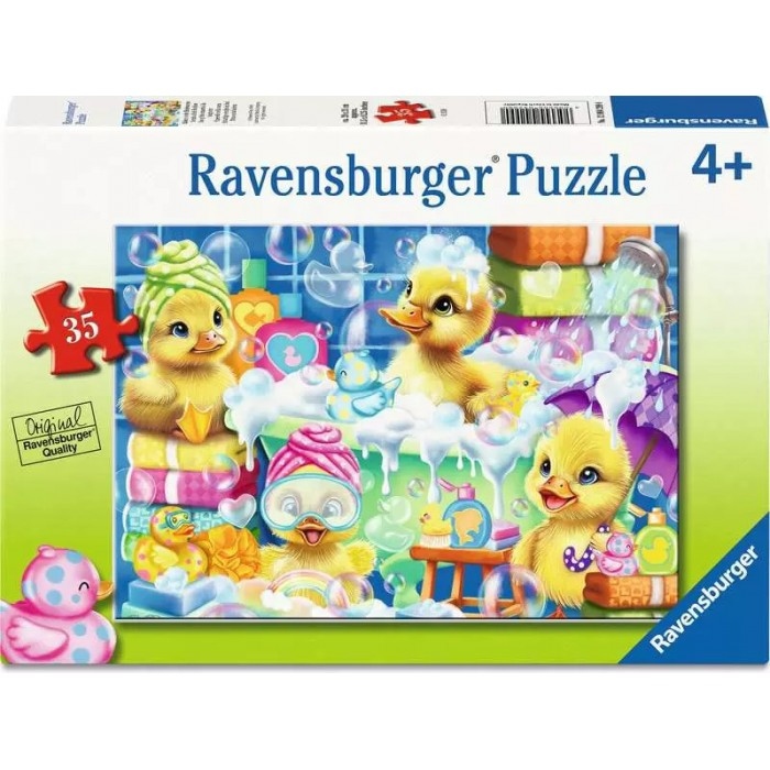 Ravensburger - Scrub a Dub Duckies, 35 - 35 PIÈCES - RAVENSBURGER