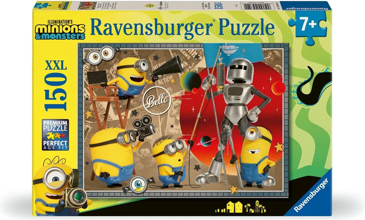 Ravensburger - Minions 3 1000 pcs - 150 PIÈCES XXL - RAVENSBURGER