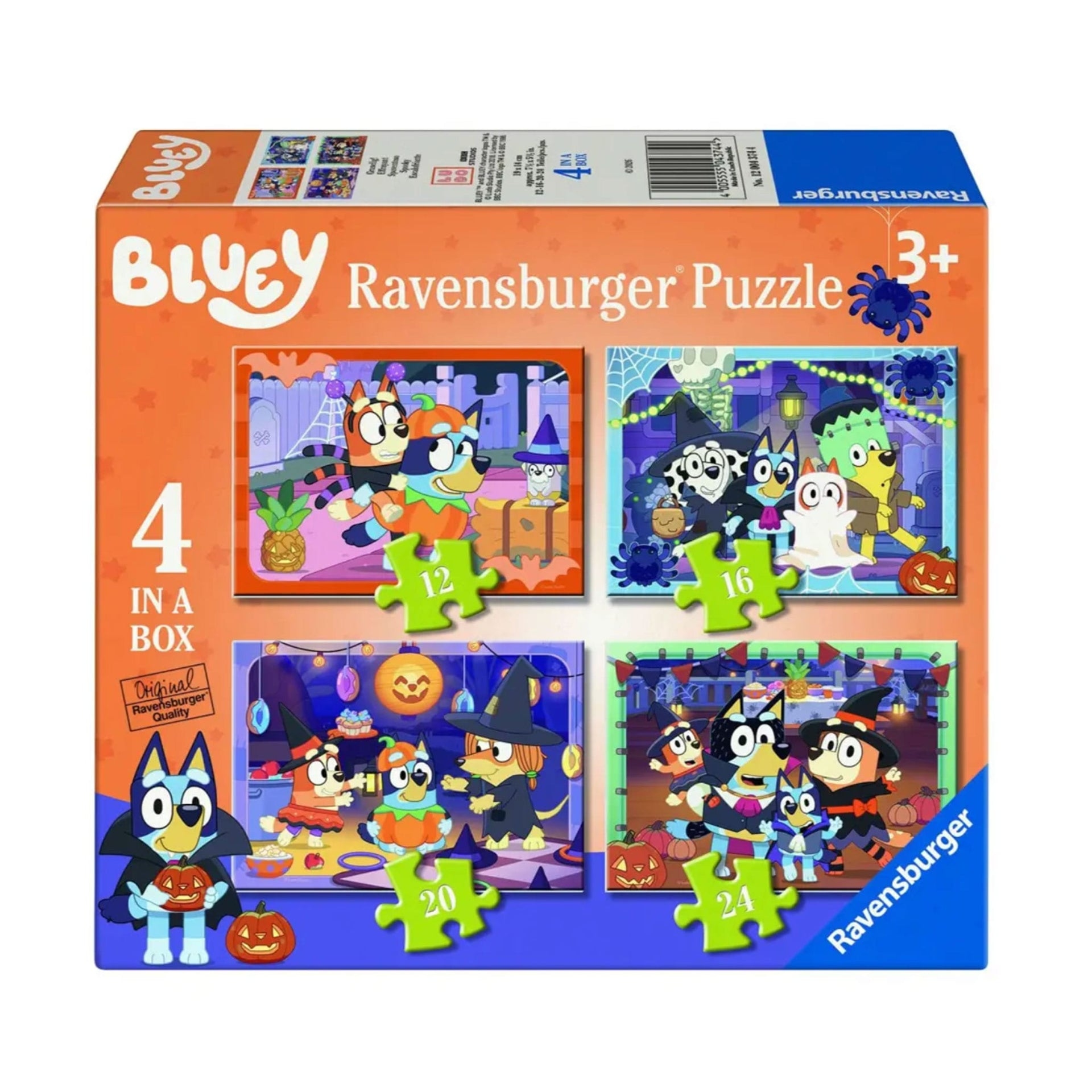 Ravensburger - Bluey Hallowe 12/16/20/24 - 26 PIÈCES - RAVENSBURGER