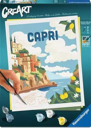 CreArt - Capri fr/en - DESSIN & COLORIAGE - RAVENSBURGER