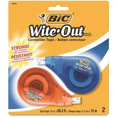 PAQUET DE 2 CORRECTEUR EZ WITE-OUT - INSTRUMENTS D'ECRITURE - MICROSOFT