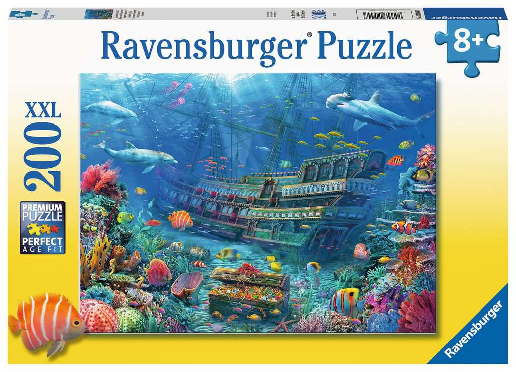 CASSE-TÊTE 200XXL NAVIRE AU FOND DE LA M - 200 PIÈCES XXL - RAVENSBURGER
