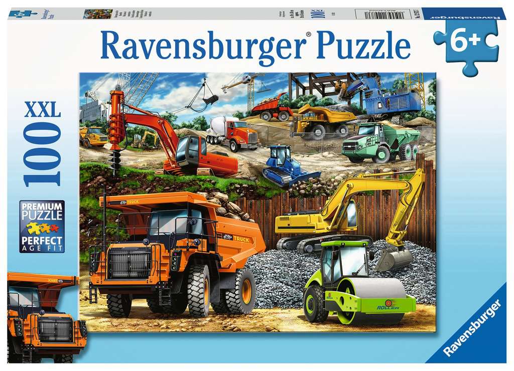 Ravensburger - Vehicules, 100xxl - 300 PIÈCES XXL - RAVENSBURGER