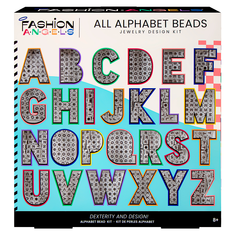 PERLES & BOITIER - ALL ALPHABET, FASHION - PROJET DE BRICOLAGE - FASHION ANGELS