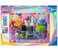 Ravensburger - Trolls 3, La bande des - 100 PIÈCES XXL - RAVENSBURGER