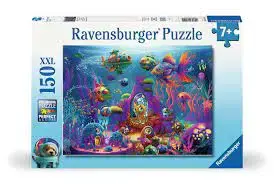 Ravensburger - aliens sous l'eau, 150xxl - 150 PIÈCES XXL - RAVENSBURGER