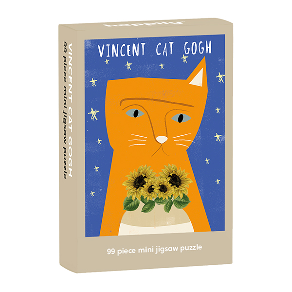 Happily - Vincent Cat Gogh 99 pc - 99 PIÈCES - HAPPILY