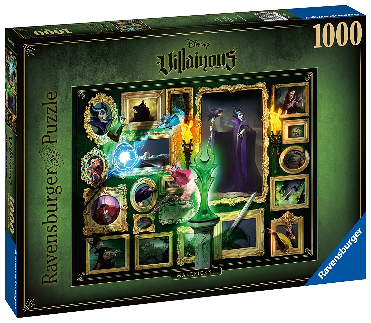 RAVENSBURGER 1000 VILLAINOUS MALÉFIQUE - CASSE-TÊTE ADULTES - RAVENSBURGER