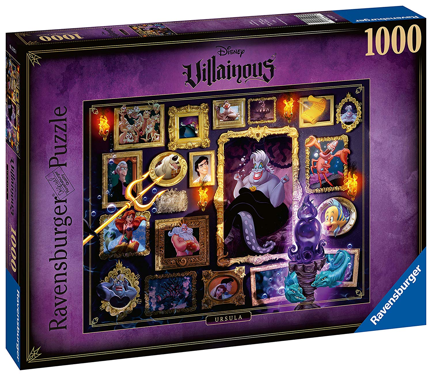 RAVENSBURGER 1000 VILLAINOUS URSULA - CASSE-TÊTE ADULTES - RAVENSBURGER