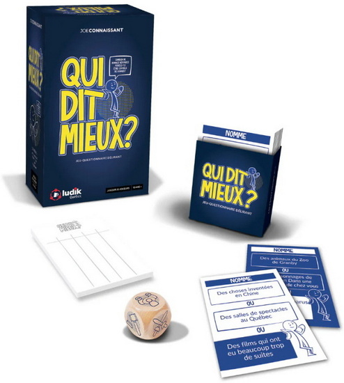 Qui dit mieux? (Fr) - JEUX DE PARTY & D'AMBIANCE - LUDIK QUEBEC