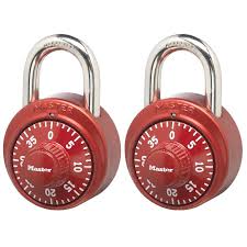 Cadenas à combinaison colorés (x2) - SCOLAIRE - MICROSOFT