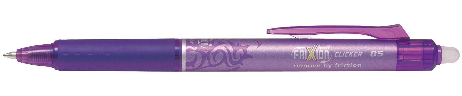 STYLO FRIXION MAUVE CLICKER 0.5MM - INSTRUMENTS D'ECRITURE - PILOT