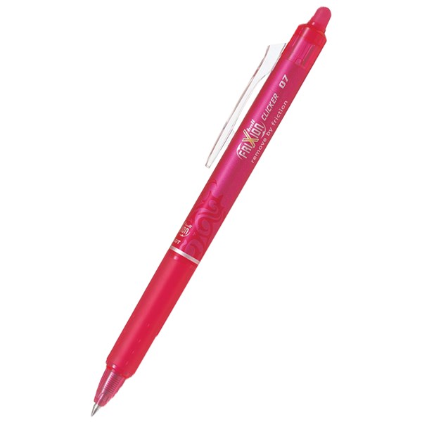STYLO FRIXION ROSE CLICKER 0.7MM - INSTRUMENTS D'ECRITURE - PILOT