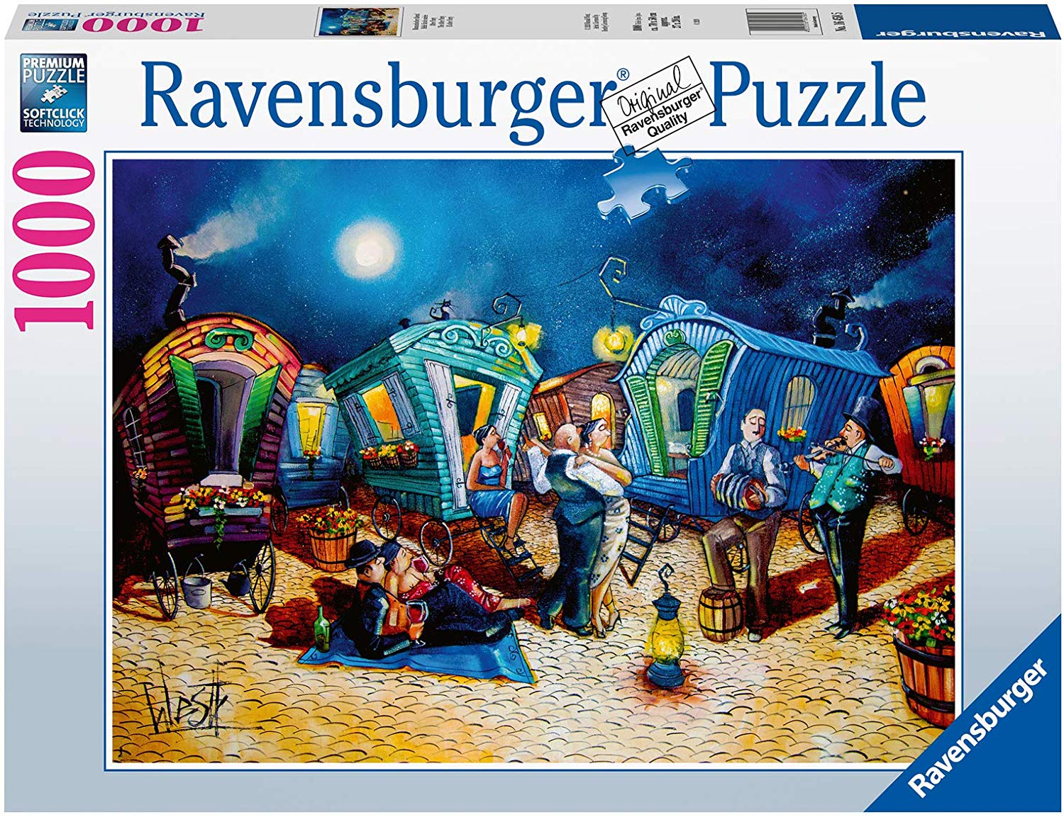 CASSE-TÊTE 1000 BELLE FIN DE SOIRÉE - CASSE-TÊTE ADULTES - RAVENSBURGER