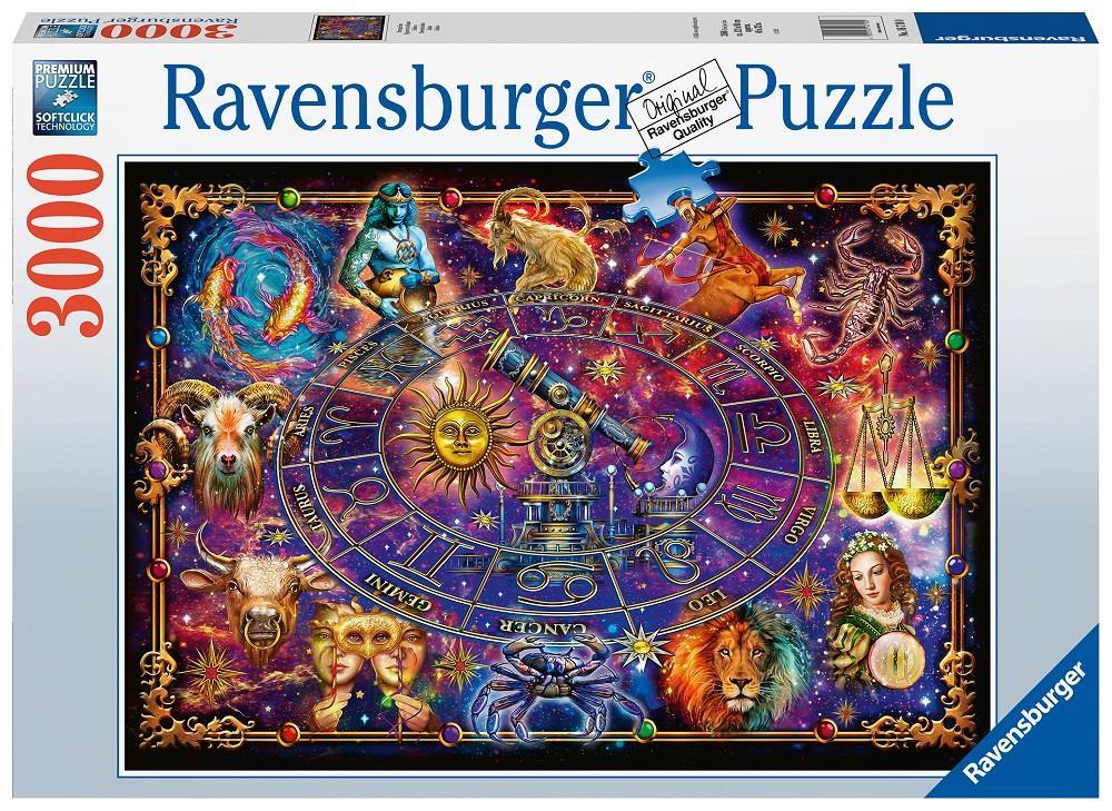RAVENSBURGER 3000 SIGNES DU ZODIAQUE - 2000 PIÈCES ET PLUS - RAVENSBURGER