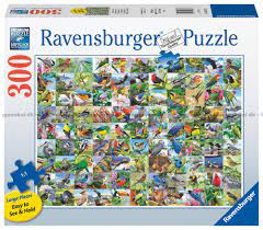 CASSE-TETE 300XL 99 CHARMANTS OISEAUX - 300 PIÈCES XL - RAVENSBURGER