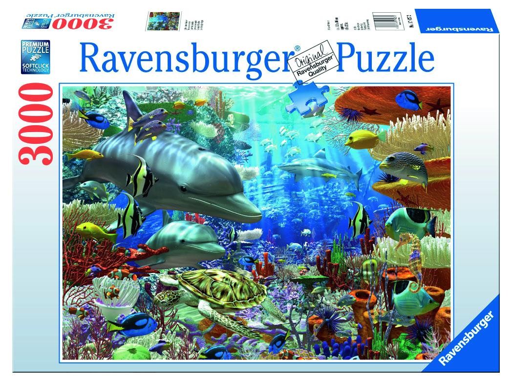 RAVENSBURGER 3000 VIE SOUS-MARINE - CASSE-TETE ADULTE - RAVENSBURGER