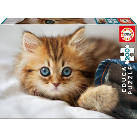 CASSE-TETE 200 CHATON - 200 PIÈCES XXL - educa