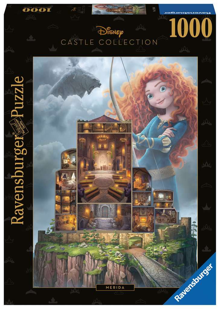 CHATEAU DISNEY: MERIDA 1000 - 1000 PIÈCES - RAVENSBURGER