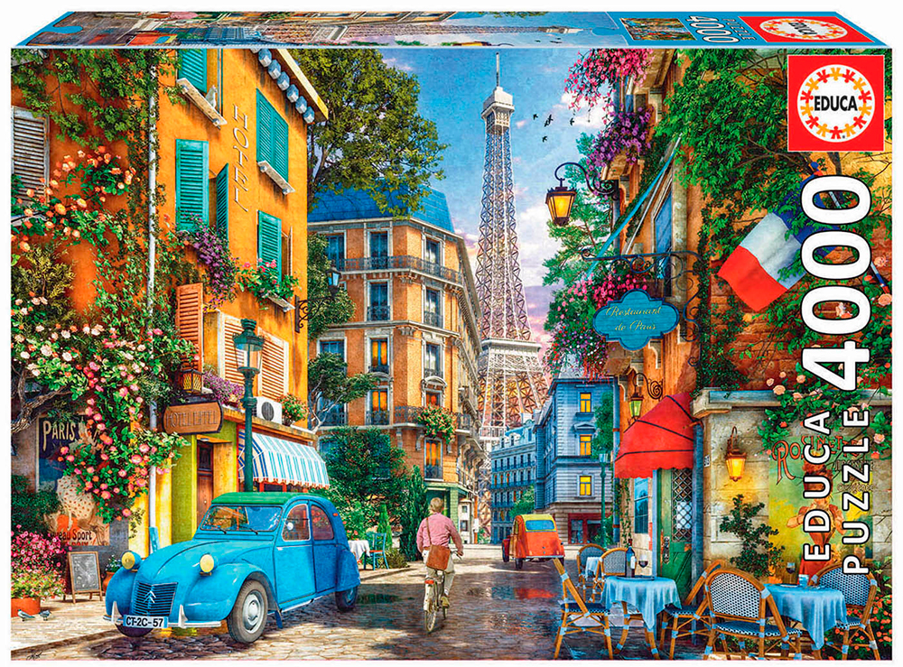 Educa, Rues de Paris 4000 pieces - 2000 PIÈCES ET PLUS - educa