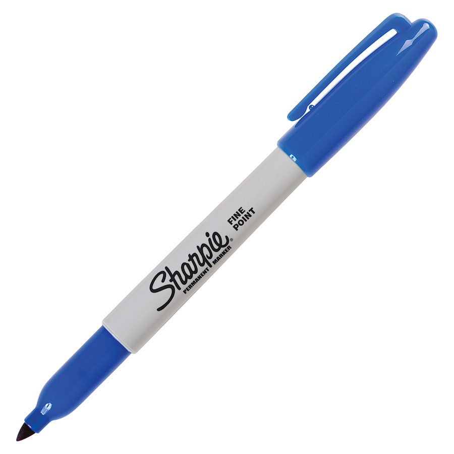 MARQUEUR SHARPIE FIN BLEU - INSTRUMENTS D'ECRITURE - MICROSOFT