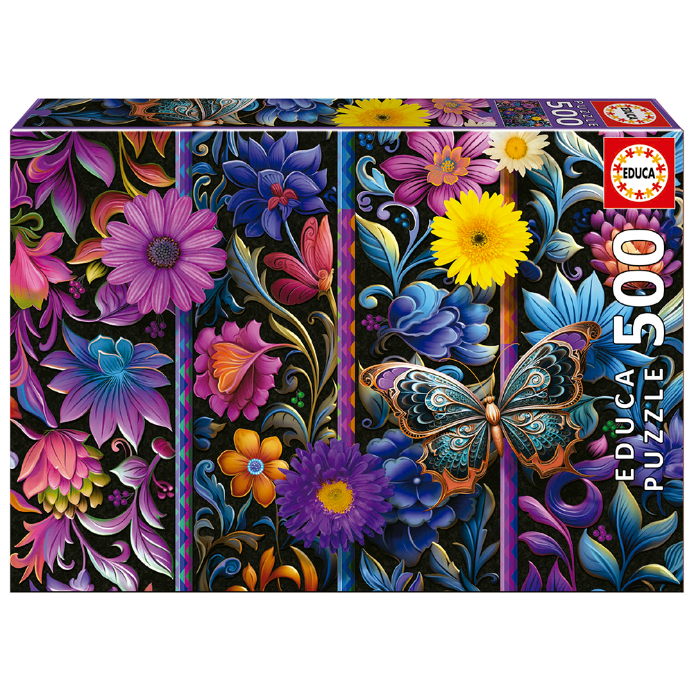 Educa - Badda Bloom, 500 pièces - 999 PIECES ET MOINS - educa