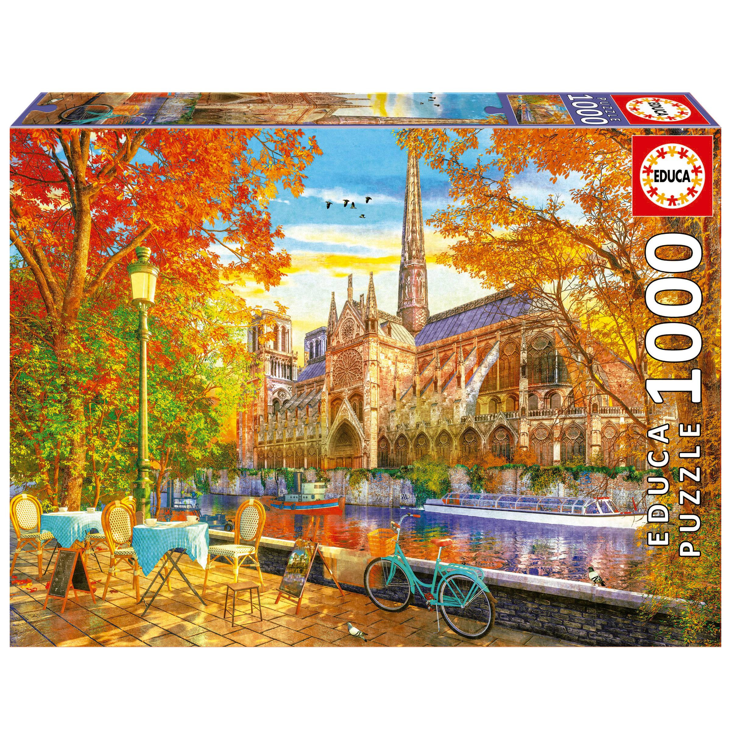EDUCA - L'AUTOMNE A NOTRE DAME,1000 pce - 1000 PIÈCES - educa