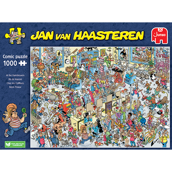 Jumbo - JVH - Chez les Coiffeurs, 1000 - 1000 PIÈCES - JUMBO