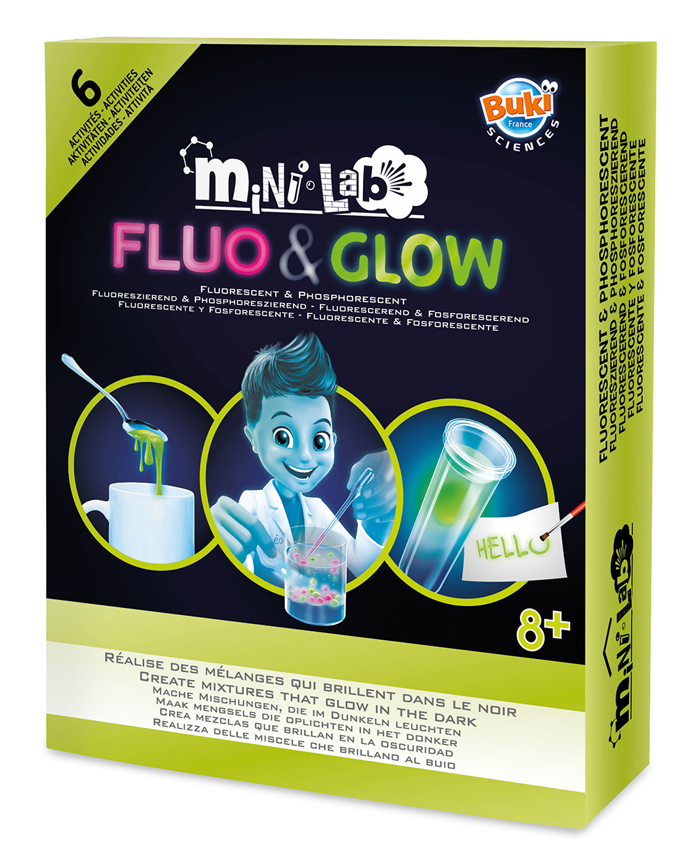 Buki mini lab - Fluo & Phosphorescent - JEUX DE SCIENCE - MICROSOFT