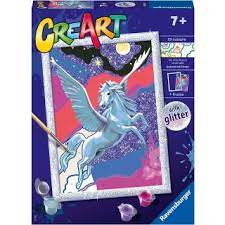 Creart - Peinture pas numéros, Powerful - DESSIN & COLORIAGE - RAVENSBURGER