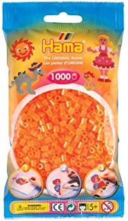 HAMA 1000 PERLES ORANGE - PROJET DE BRICOLAGE - HAMA