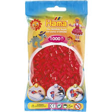 HAMA 1000 PERLES ROUGE - PROJET DE BRICOLAGE - HAMA