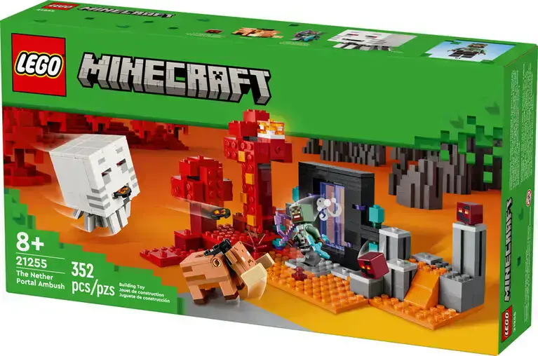 Minecraft - L'embuscade au portail du - CONSTRUCTION - LEGO