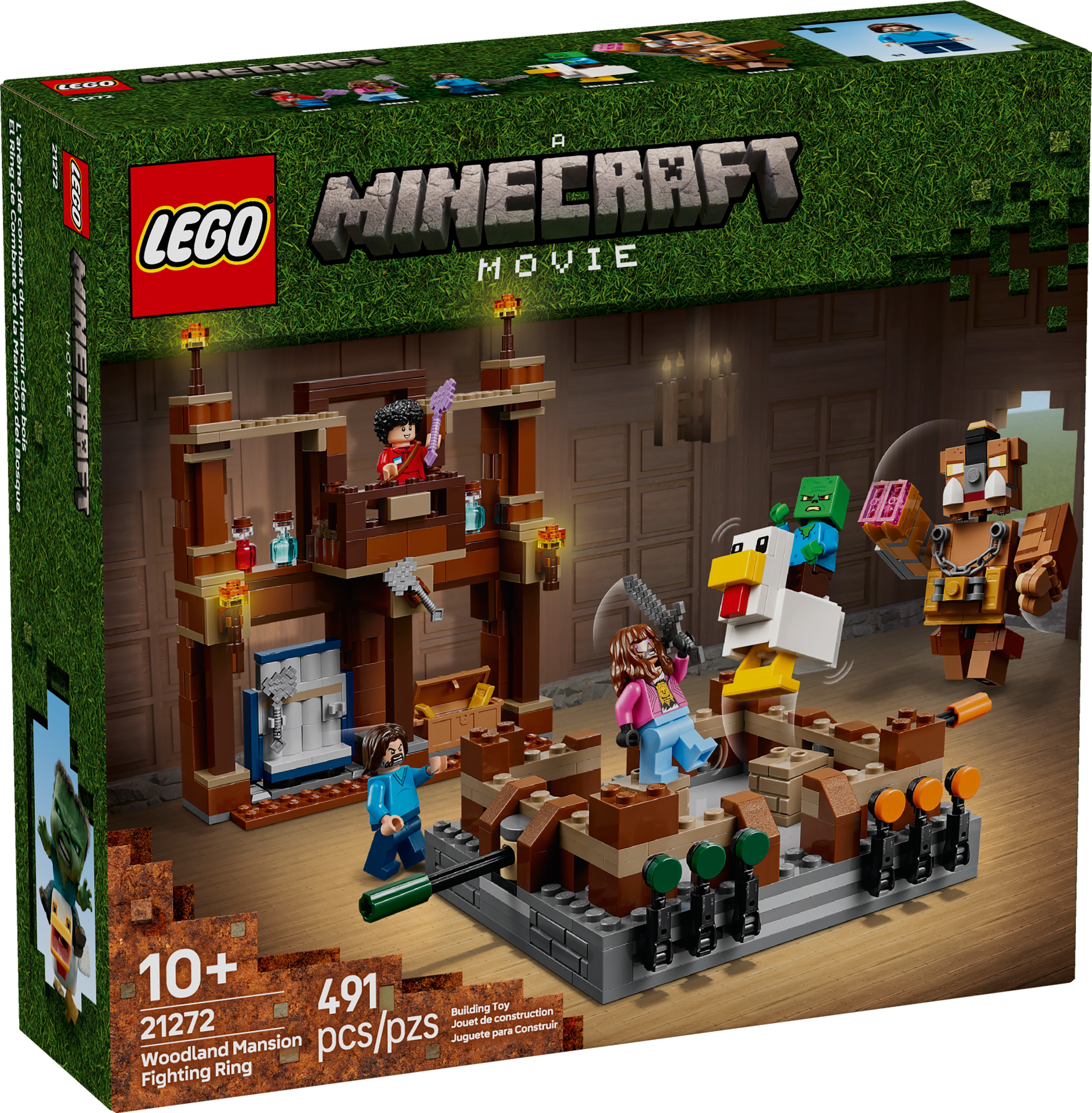 Minecraft-Arene du Manoir des bois,491pc - CONSTRUCTION - LEGO