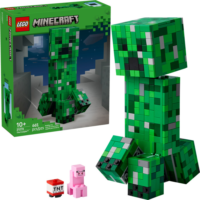 Minecraft - Le Creeper - CONSTRUCTION - LEGO