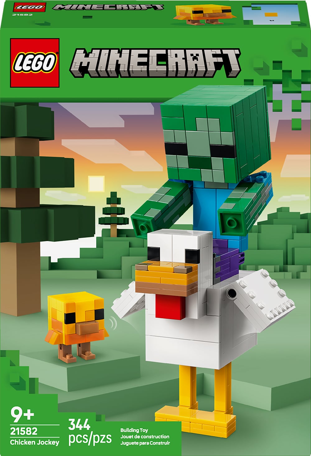 Minecraft - Poulet chevauché - CONSTRUCTION - LEGO