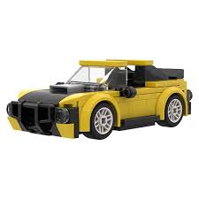Brixies - Voiture de course jaune, 134 - CONSTRUCTION - Brixies