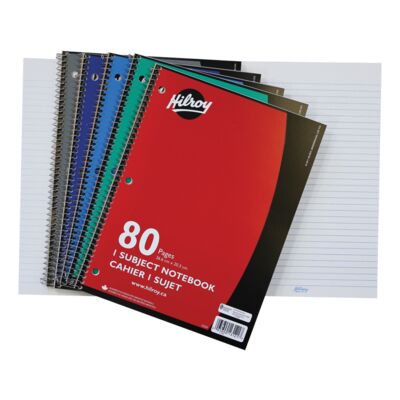 CAHIER SPIRALE LIGNE 80 P - PAPETERIE - MICROSOFT