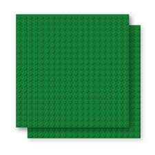 Brixies - 2 plaques vertes 16cm - CONSTRUCTION - Brixies
