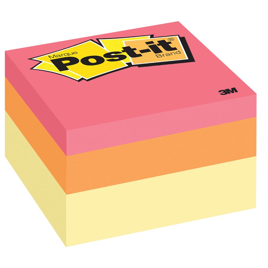 POST-IT CUBE 2 X 2 ASS - PAPETERIE - POST-IT