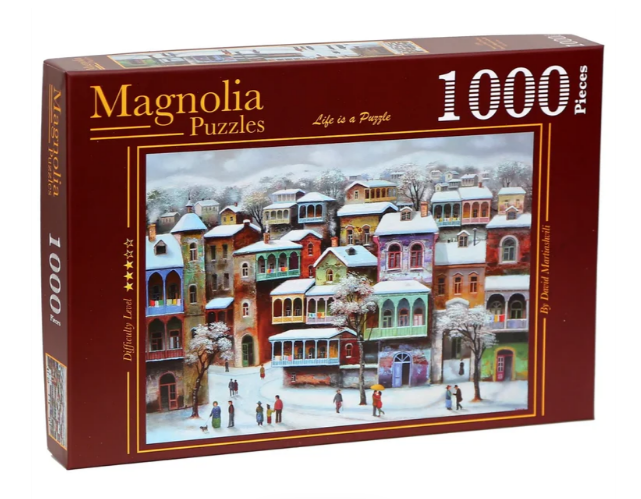 MAGNOLIA - SNOW IN OLD TBILSI, 1000 PCS - 1000 PIÈCES - MAGNOLIA