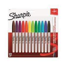 MARQUEUR SHARPIE PQT 12 - INSTRUMENTS D'ECRITURE - SHARPIE