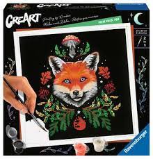 CreArt - Peinture par numéros, Renard - DESSIN & COLORIAGE - RAVENSBURGER