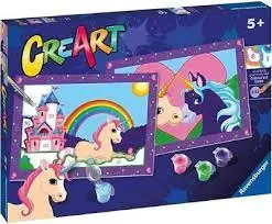 Creart - Peinture par numéros, Magical - DESSIN & COLORIAGE - RAVENSBURGER