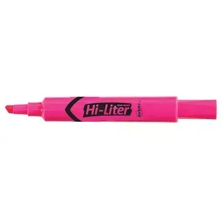 SURLIGNEUR HI-LITER ROSE FLUO - INSTRUMENTS D'ECRITURE - avery